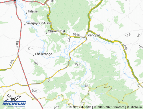 Mapa MICHELIN Senuc - ViaMichelin
