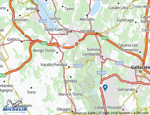 MICHELIN Coarezza map - ViaMichelin