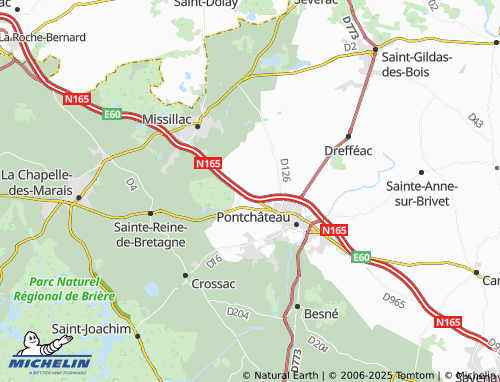 Carte MICHELIN Beaulieu - ViaMichelin