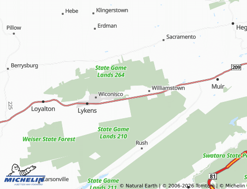 Carte MICHELIN Dayton - ViaMichelin