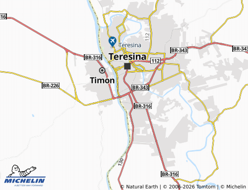 MICHELIN Tabuleta map - ViaMichelin