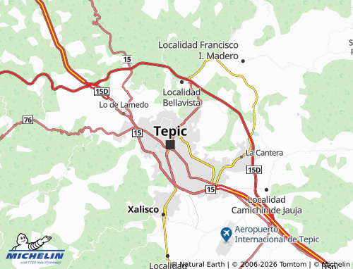 MICHELIN-Landkarte Mololoa - ViaMichelin