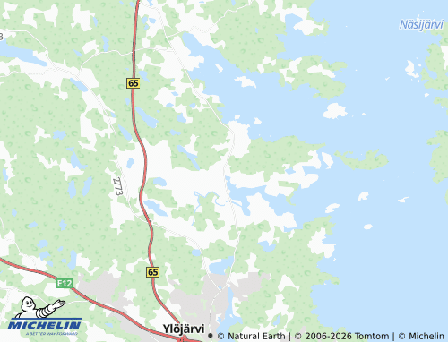 MICHELIN Peräsilta map - ViaMichelin