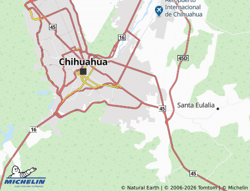 Mapa MICHELIN Villa Juárez - ViaMichelin