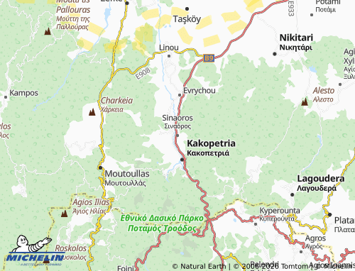 MICHELIN Sinaoros map - ViaMichelin