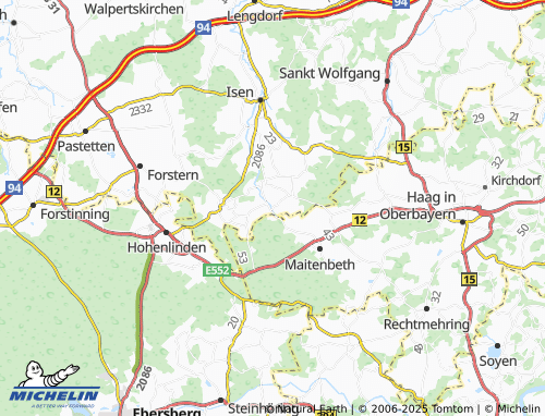 Mapa MICHELIN Weiher - ViaMichelin