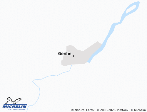 MICHELIN Genhe map - ViaMichelin