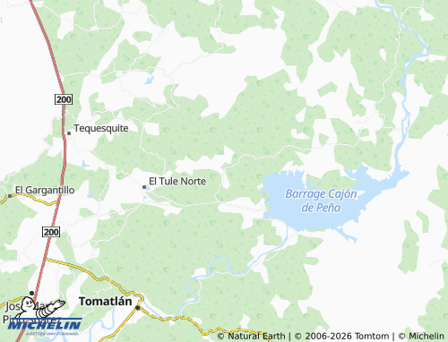 MICHELIN Las Partidas map - ViaMichelin