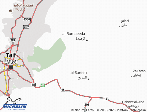 Carte MICHELIN Khad al-Haj - ViaMichelin