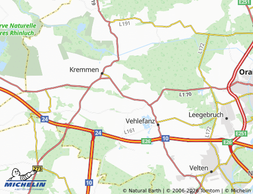 MICHELIN Amalienfelde map - ViaMichelin