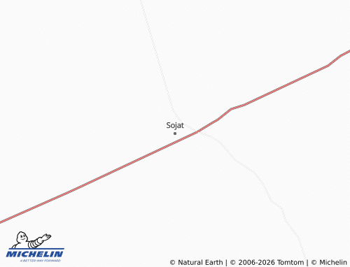 Mappa MICHELIN Sojat - ViaMichelin