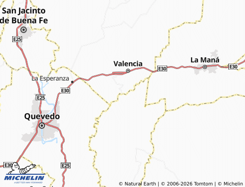 MICHELIN Recinto Chipe map - ViaMichelin
