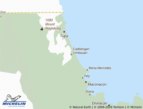 MICHELIN Caddangan Limbauan map - ViaMichelin