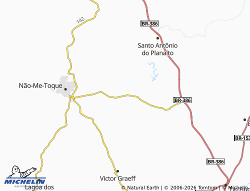 Carte MICHELIN São José do Centro - ViaMichelin