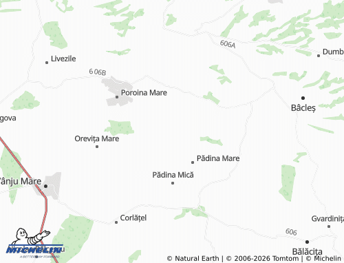 Mappa MICHELIN Iablanița - ViaMichelin