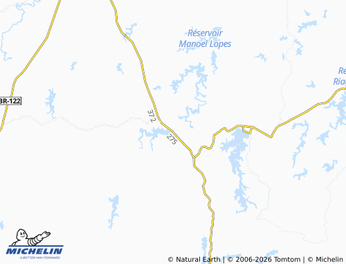 MICHELIN Nova Floresta map - ViaMichelin