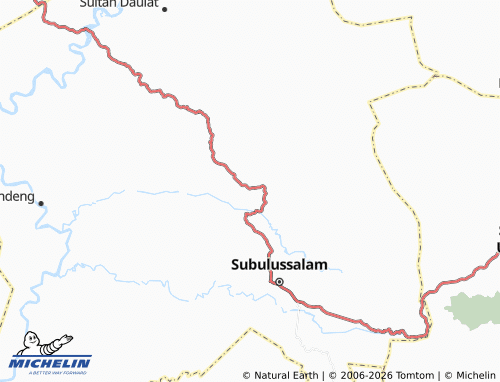 MICHELIN Batu Napal map - ViaMichelin