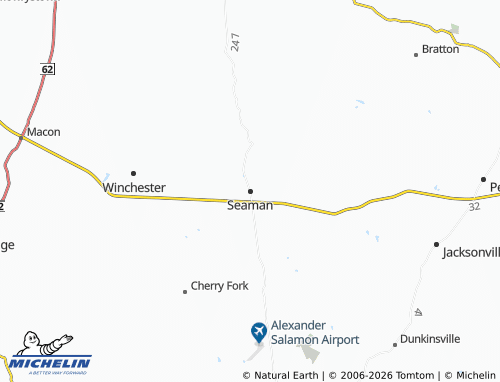 Carte MICHELIN Seaman - ViaMichelin