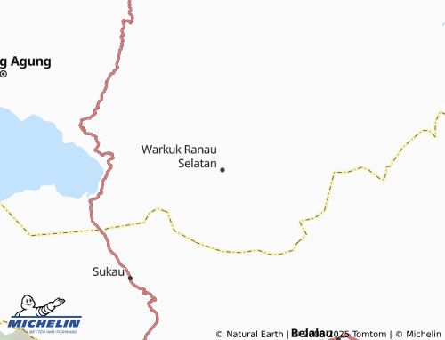 MICHELIN Warkuk Ranau Selatan map - ViaMichelin