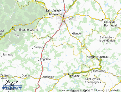 Mappa MICHELIN Le Châtenet - ViaMichelin