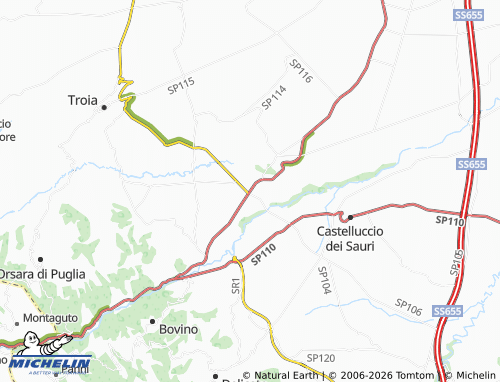 Mapa MICHELIN Giardinetto Vecchio - ViaMichelin