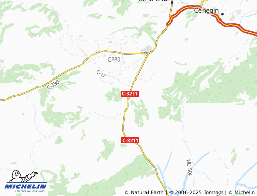 MICHELIN Almudema map - ViaMichelin