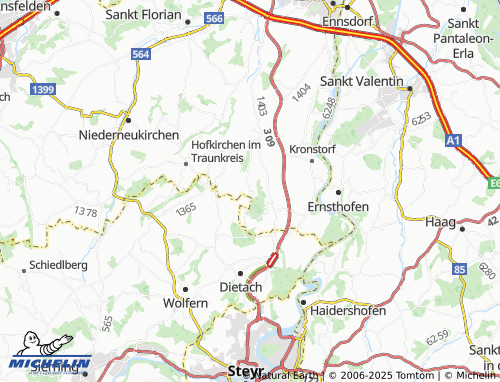 Mapa MICHELIN Angersberg - ViaMichelin