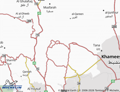 MICHELIN-Landkarte Tana - ViaMichelin