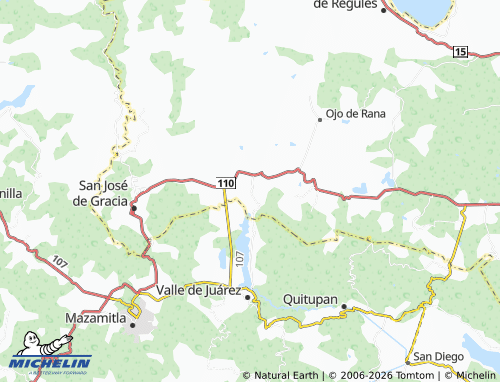 Mapa MICHELIN El Sabino - ViaMichelin