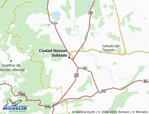 MICHELIN-Landkarte El Refugio - ViaMichelin