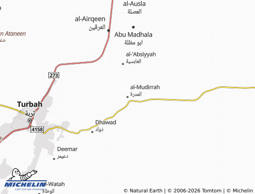 Carte MICHELIN al-Mudirrah - ViaMichelin
