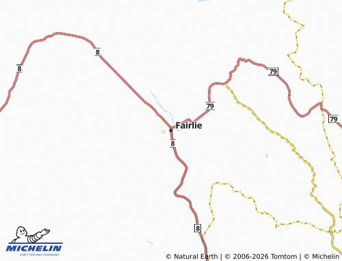 Mapa MICHELIN Fairlie - ViaMichelin