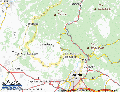 Carte MICHELIN Kojsko - ViaMichelin
