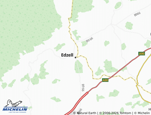 Mappa MICHELIN Edzell - ViaMichelin