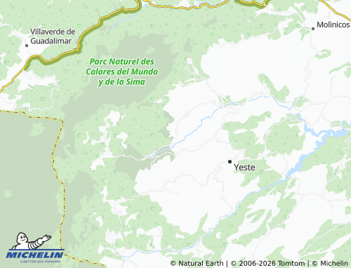 MICHELIN Moropeche map - ViaMichelin