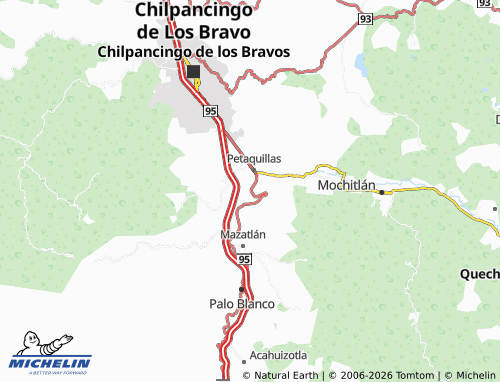 Mappa MICHELIN Aves del Paraíso - ViaMichelin