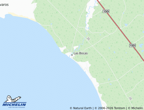 Mapa MICHELIN Las Bocas - ViaMichelin