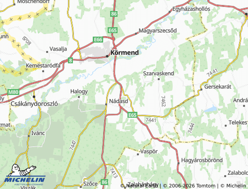 Mapa MICHELIN Katafa - ViaMichelin