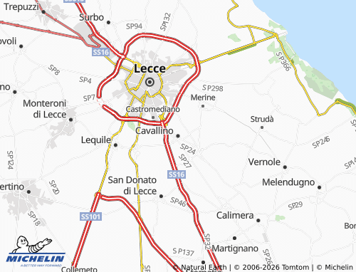 MICHELIN Cavallino map - ViaMichelin