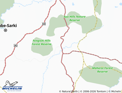 MICHELIN Mayir map - ViaMichelin