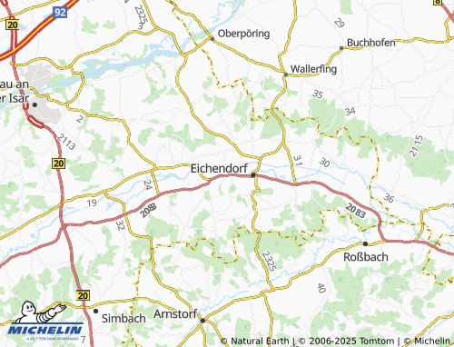 Mapa MICHELIN Adldorf - ViaMichelin