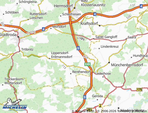 Mappa MICHELIN Eineborn - ViaMichelin
