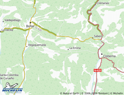 Kaart MICHELIN Sobrepeña - ViaMichelin
