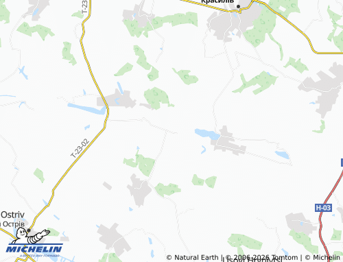 Carte MICHELIN Mali Orlyntsi - ViaMichelin