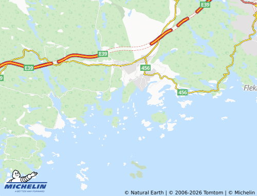 MICHELIN Amfenes map - ViaMichelin