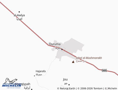 Mappa MICHELIN al-Deerah - ViaMichelin