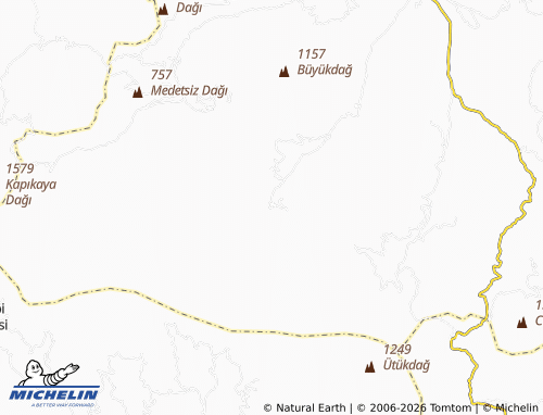 Mappa MICHELIN Çaybaşı - ViaMichelin