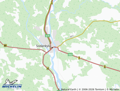 MICHELIN-Landkarte Pullinpuoli - ViaMichelin