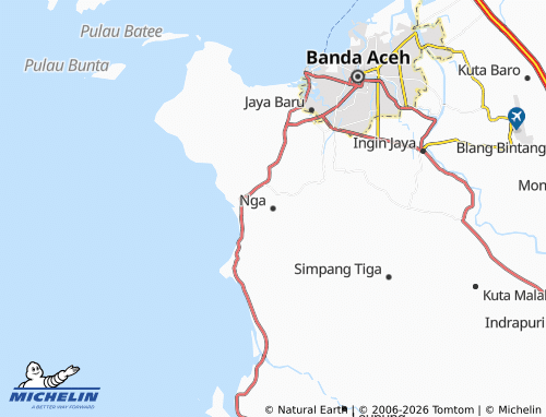 Mapa MICHELIN Nga - ViaMichelin