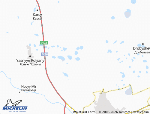 MICHELIN-Landkarte Kumysnoye - ViaMichelin